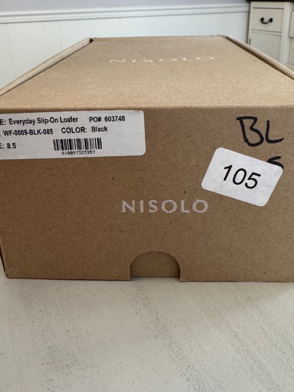 Nisolo Women's Black Leather Everyday Slip-On Rounded Toe Loafer Sz 8.5 - Picture 3 of 13